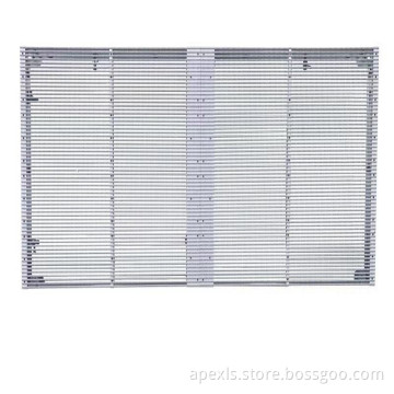Indoor Permanent Fixing Transparent LED Screen